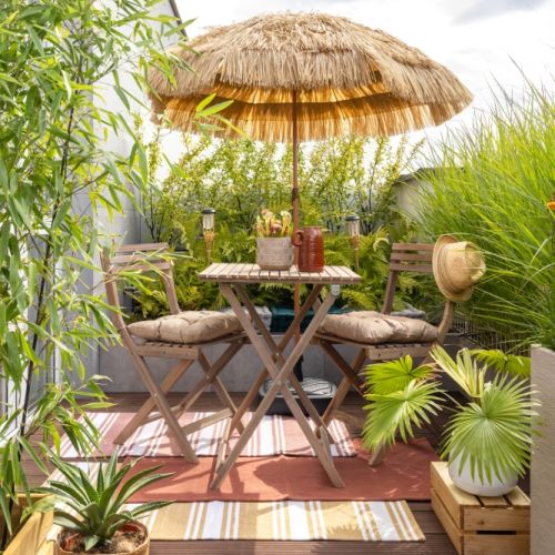 Parasol ogrodowy hawajski