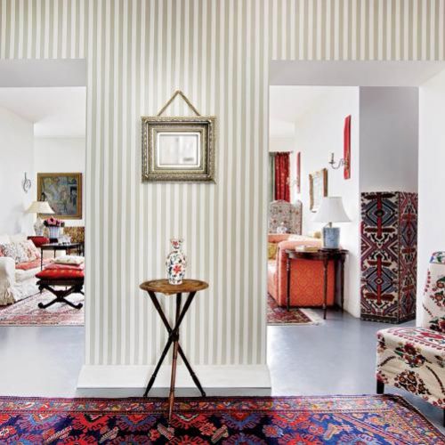 Pasiasta tapeta. Magia wzorów