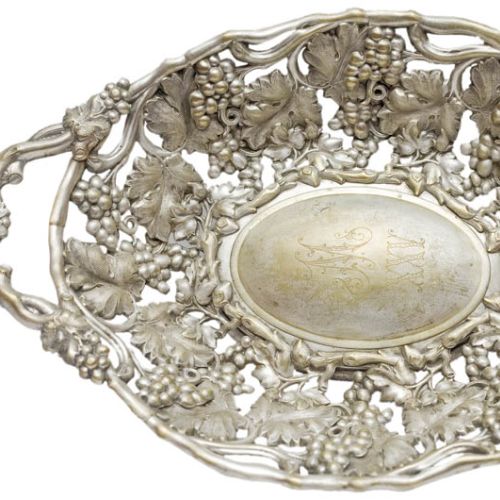 Patera ażurowa, B. Henneberg, XIX w.