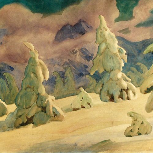 Pejzaż zimowy , Rempex, 168. Aukcja Sztuki Dawnej z 20 kwietnia 2011 r.