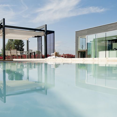 Pergola z zadaszeniem, Laria. Idealna pergola