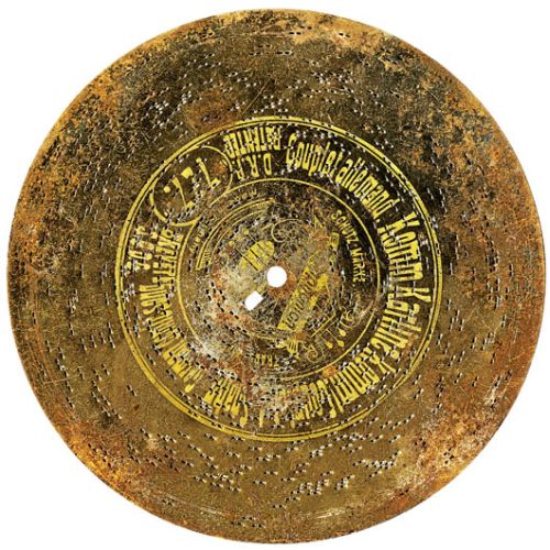 Płyta z otworami, na której zapisywano melodie, 1900 r., Niemcy, INTERFOTO/FORUM