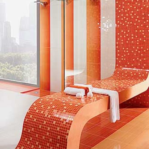 Płytki ceramiczne z kolekcji Sensual Art: te na ścianę kosztują 196-220 zł/m2, podłogowe - 92 zł/m2, a mozaika -