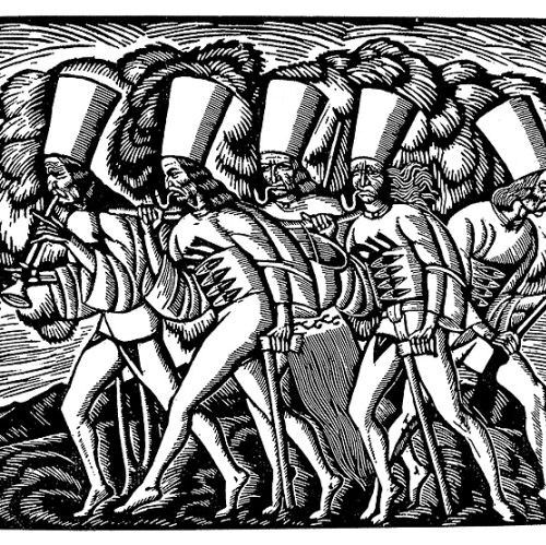 Pochód zbójników , 1919 r., Muzeum Tatrzańskie w Zakopanem