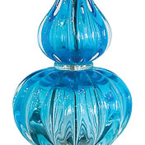 Podstawa lampy z cieniowanego szkła.