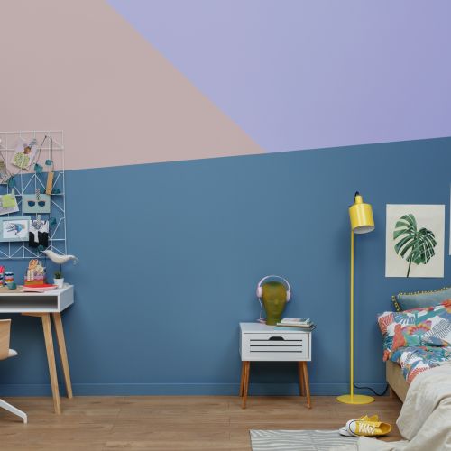 ściany w pokoju młodzieżowym