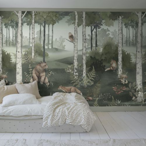 tapety i dekoracje do pokoju dziecka