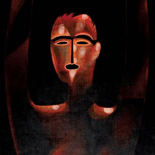 Półakt , 1974 r., POLSWISS ART. Święty człowiek