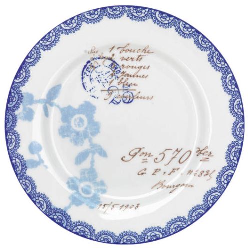 Porcelanowy talerz Fay White marki Green Gate - 49 zł. WONDERHOME