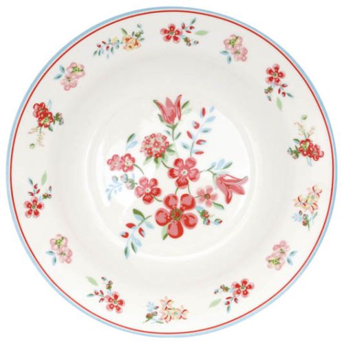 Porcelanowy talerz Sophia White firmy Green Gate kosztuje 49 zł. WONDERHOME