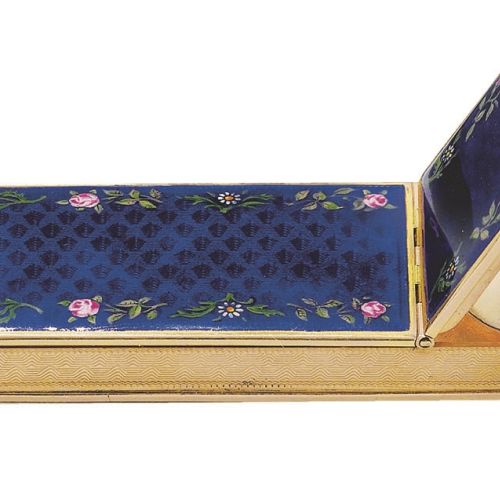 Złote, emaliowane etui na wykałaczki, ok. 1790 r.