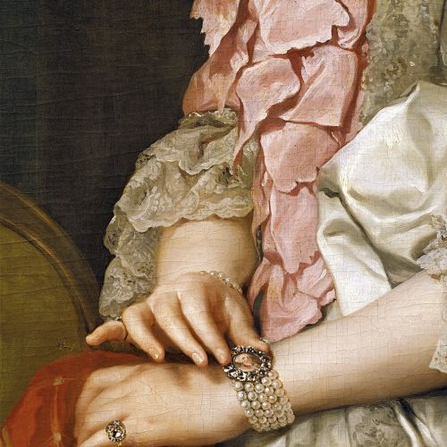 Anton Raphael Mengs, Maria Luiza Burbon w dniu zaręczyn , 1764 r.