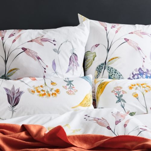 pościel w duże kwiaty