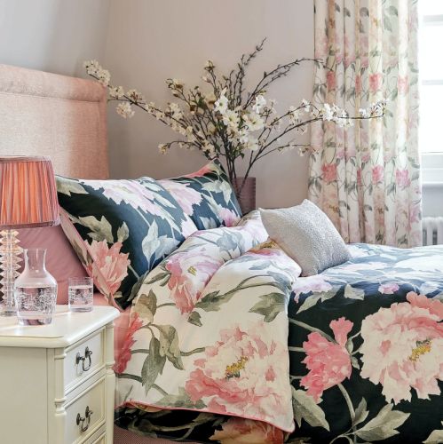 piękna pościel w kwiaty