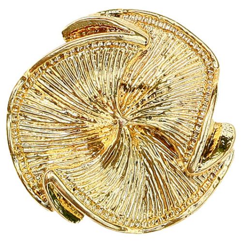 Pozłacany guzik, fot. Shutterstock.com