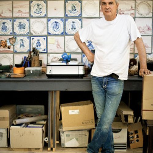 Pracownia i dom artysty. Tu tworzy Michał Zaborowski.