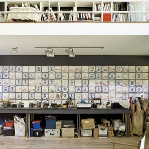 Pracownia i dom artysty. Tu tworzy Michał Zaborowski.