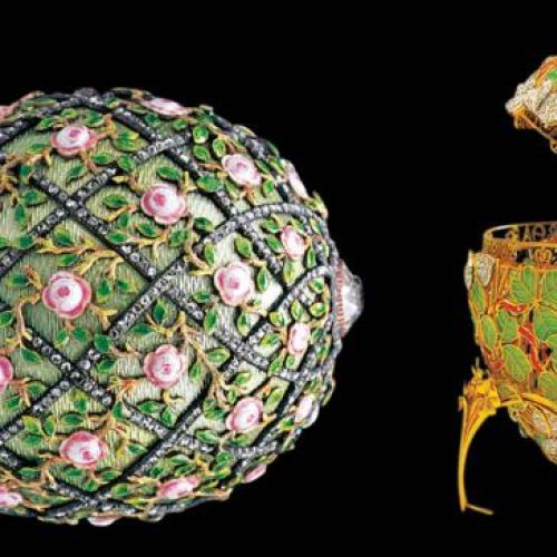 Prezent cara Mikołaja II dla carycy Aleksandry, 1907 r., Walters Art Gallery - Baltimore. Koniczyna