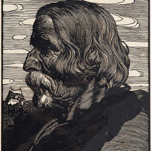 Profil górala , Desa Unicum, 6. Aukcja Prac na Papierze z 16 lutego 2012 r.