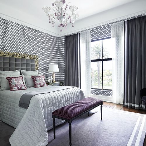 Wnętrza w stylu Hollywood Regency