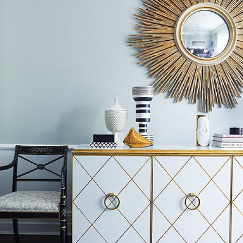 Wnętrza w stylu Hollywood Regency