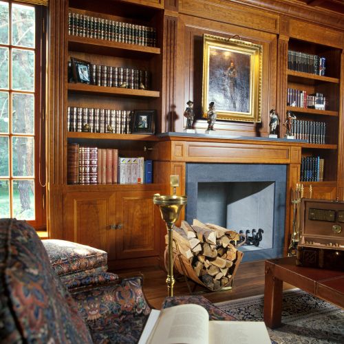 Klasyczny gabinet dla dżentelmena