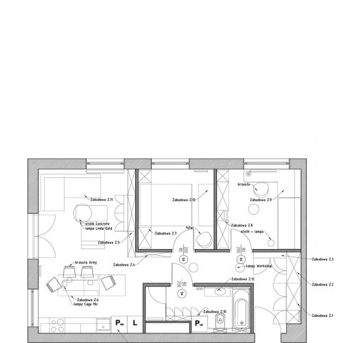 Mieszkanie w stylu Street Art