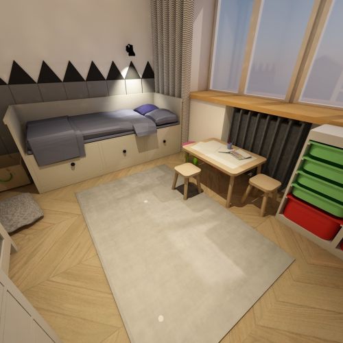 Projekt pokoju dziecięcego Angelika Karst