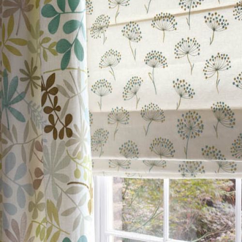 Projektanci tkanin bawią się kwietnymi wzorami. Wzory i kolory do wyboru.