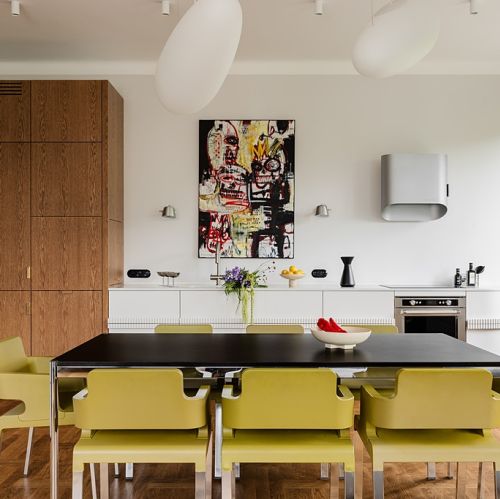 nowoczesne wnętrze mieszkania w kamienicy