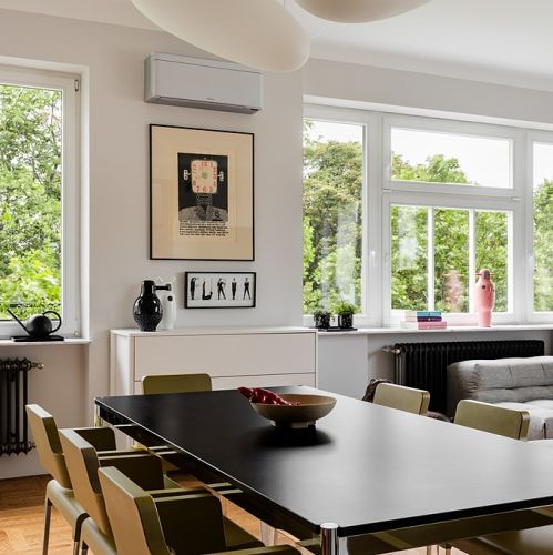 przedwojenne mieszkanie z nowoczesnym wystrojem