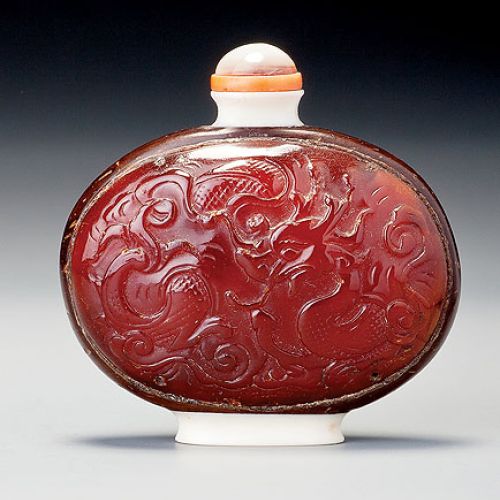 Przełom XVIII/XIX w., bonhams.com. Bursztyn