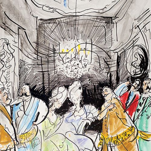 Przyjęcie – rozmowa. Antoni Uniechowski