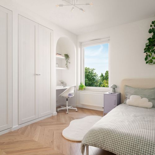 pokój młodzieżowy dziewczęcy