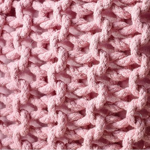 Puf różowy Serenity, DUKA. Skandynawski spokój i harmonia