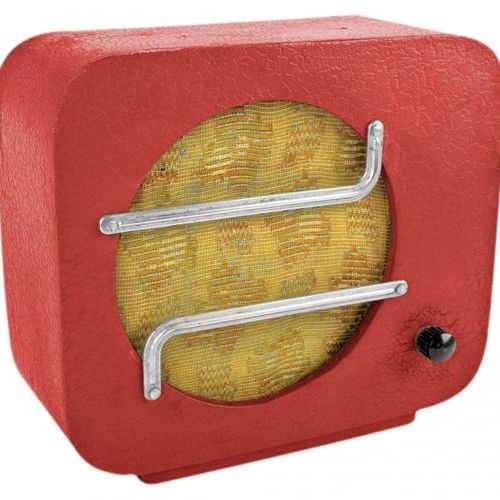 Radio z lat 50. XX w., fot. FORUM. Narodziny radia