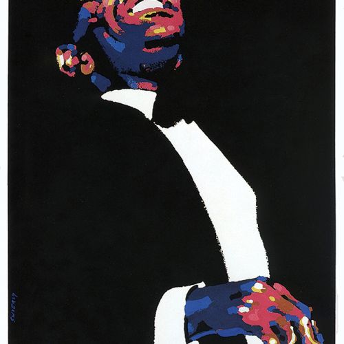 Ray Charles, Jazz Greats , 1990 r., Galeria Plakatu Polskiego w BUW