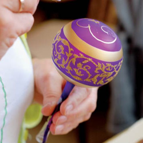 Ręcznie malowane. Narodziny bombki