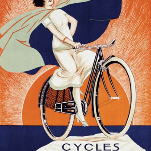 Reklama firmy rowerowej Onyx Cycles , z 1925 r. Fot. Corbis