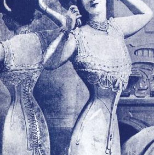 Reklama gorsetu, XIX w. Historia gorsetu