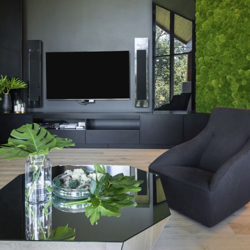 nowoczesna rezydencja salon