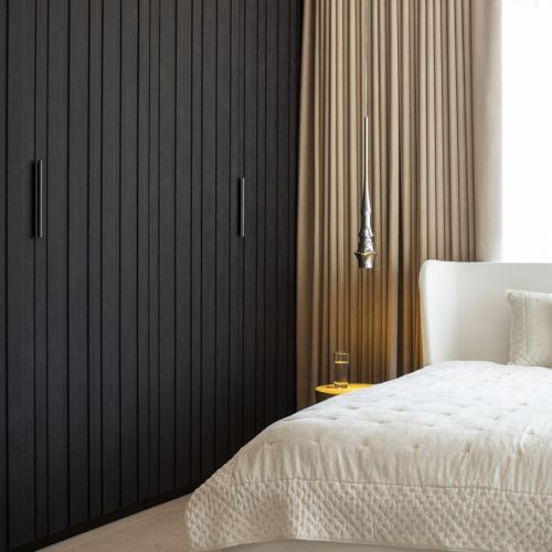 styl glamour sypialnia