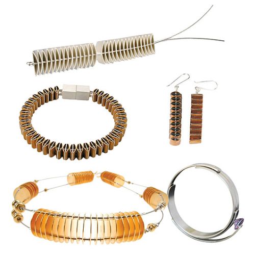 Geometryczna biżuteria Piotra Małysza