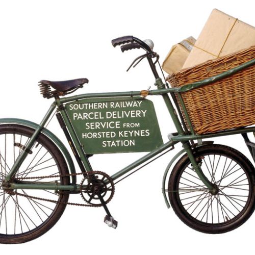 Rower poczowy wykorzystywany przez kolej Southern, 1923-1947 r. Fot. Forum