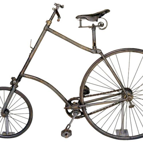 Rower ze słynnej fabryki Humbera, 1888 r. Fot. Forum