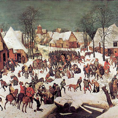 Rzeź niewiniątek , 1565 r., Pieter Bruegel Starszy