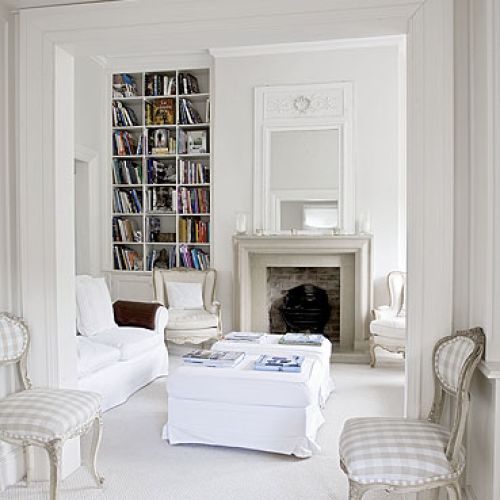 Białe jest piękne, dom w stylu shabby chic