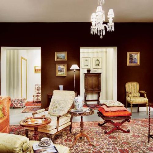 Salon wypełniony wzorami. Magia wzorów