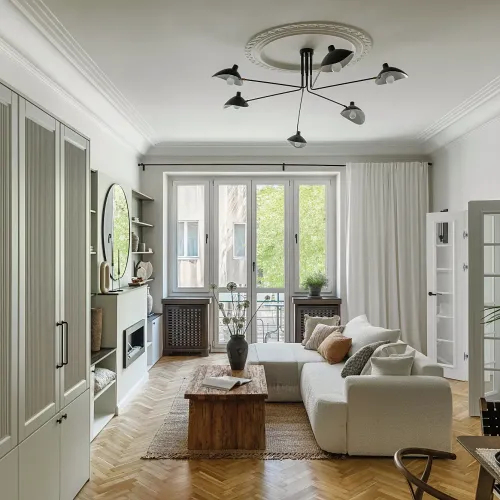 salon w kamienicy aranżacje