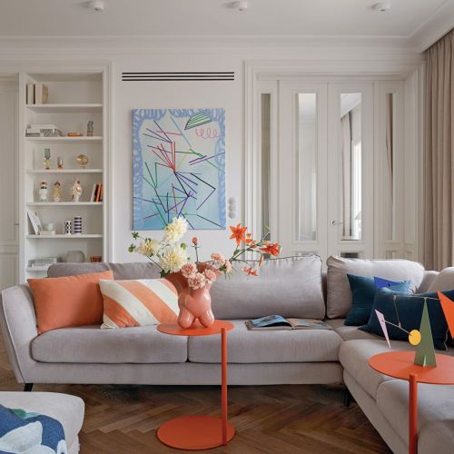 jak urządzić salon w kamienicy